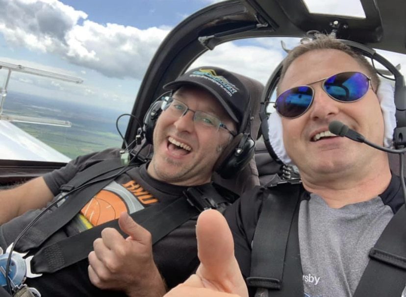 How to get into flying and...