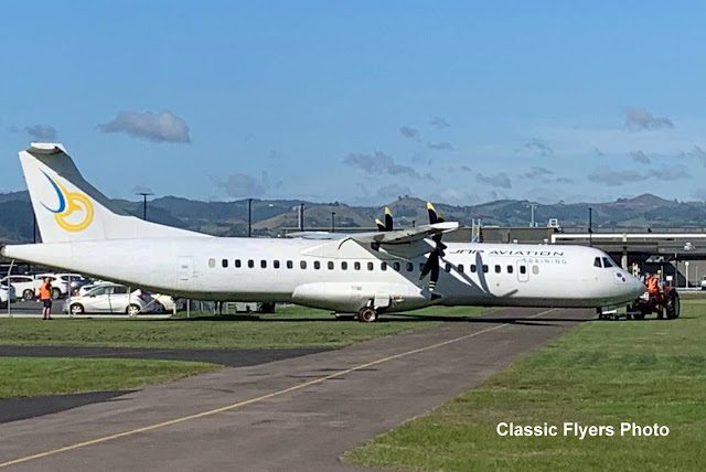 A Different ATR 72 at Tauranga