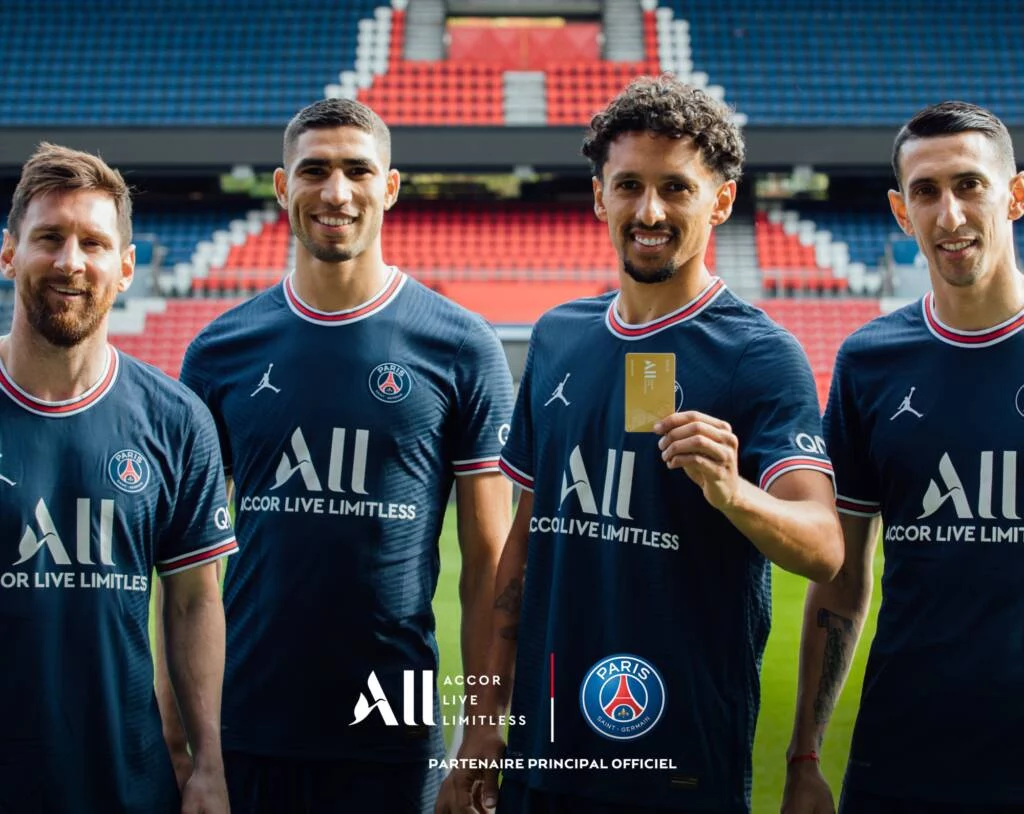 See my pitchside seat for Paris...