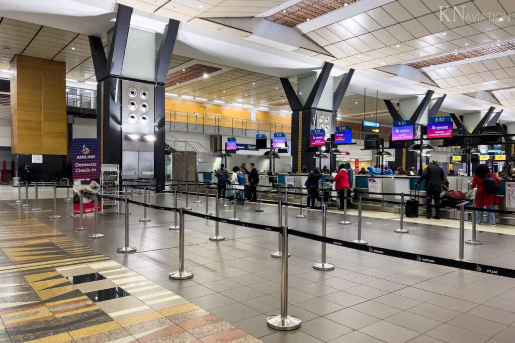 Johannesburg Airport Airlink Check-in