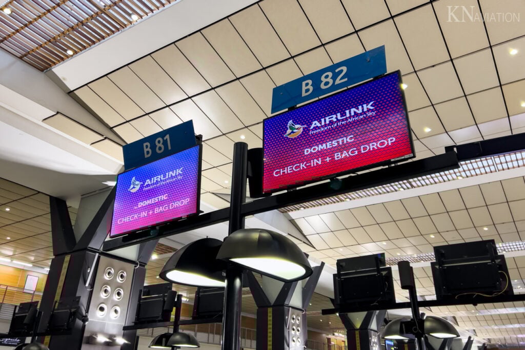 Johannesburg Airport Airlink Check-in