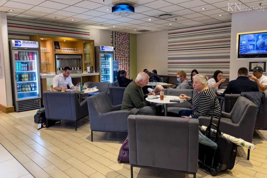 Bidvest Sky Lounge Johannesburg Seating
