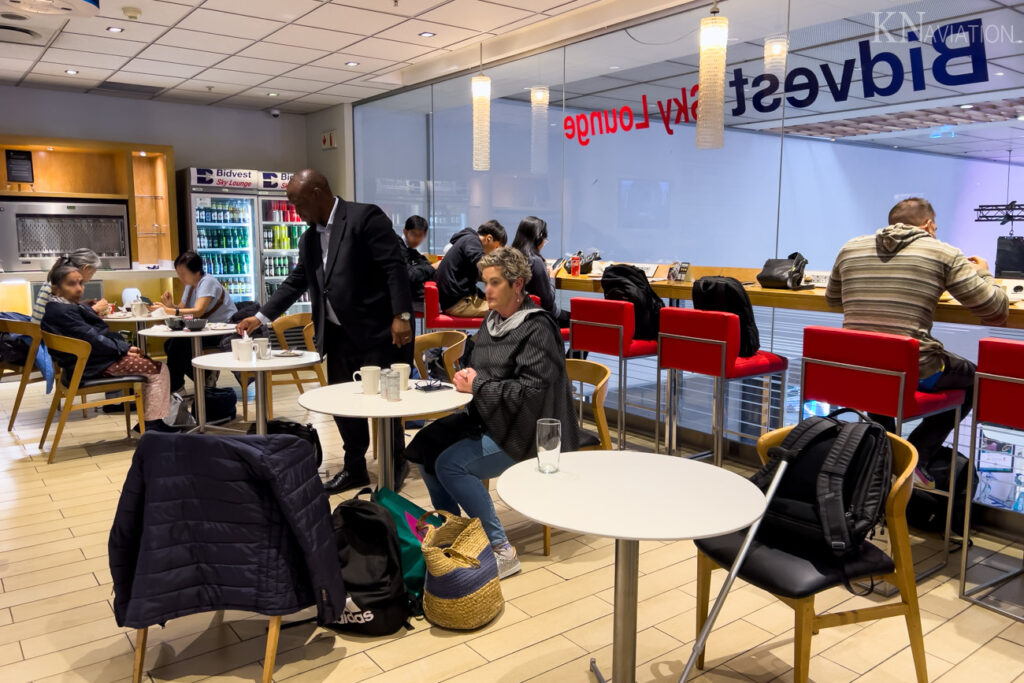Bidvest Sky Lounge Johannesburg Seating