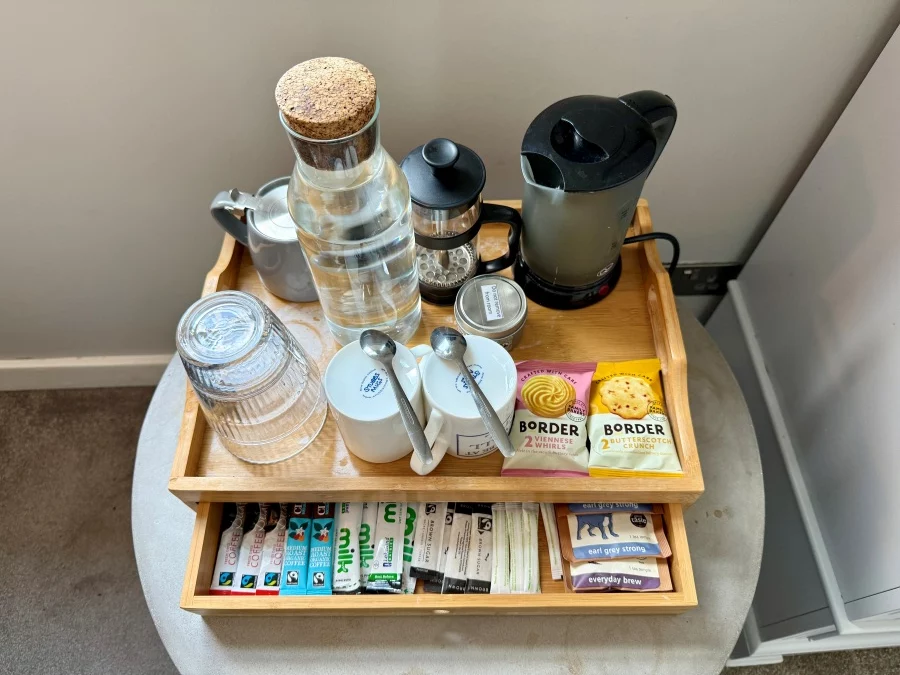 The Kirkwall Hotel coffee tray