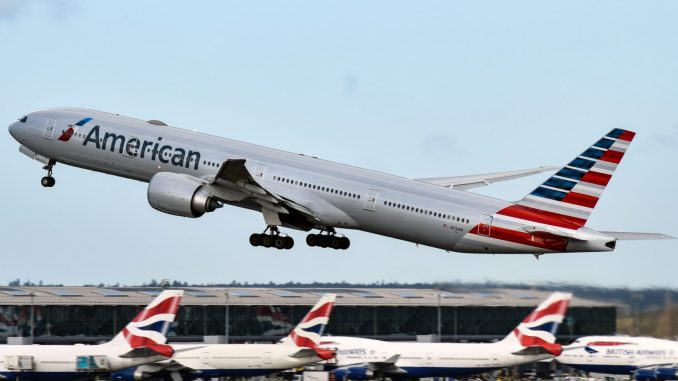 An American Airlines Boeing 777 (Image: UK Aviation Media) An American Airlines Boeing 777 (Image: UK Aviation Media)