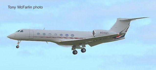 Gulfstream N510QS arriving at Christchurch 14-05-2025