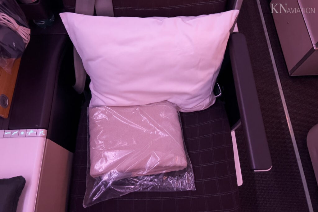 Swiss Long-Haul Business Class Bedding