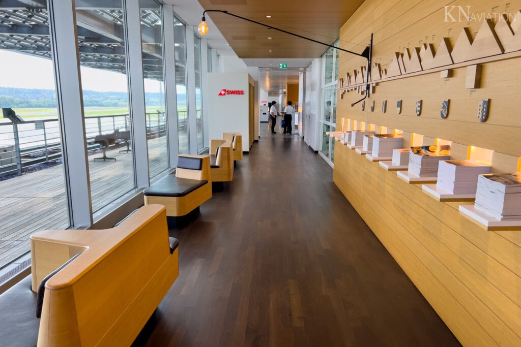 Swiss Senator Lounge in Zurich Terminal E