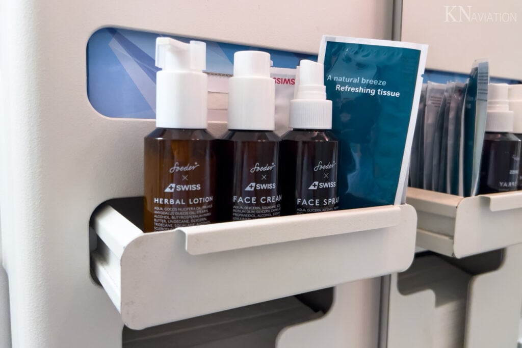 Swiss Long-Haul Business Class Toilet Amenities