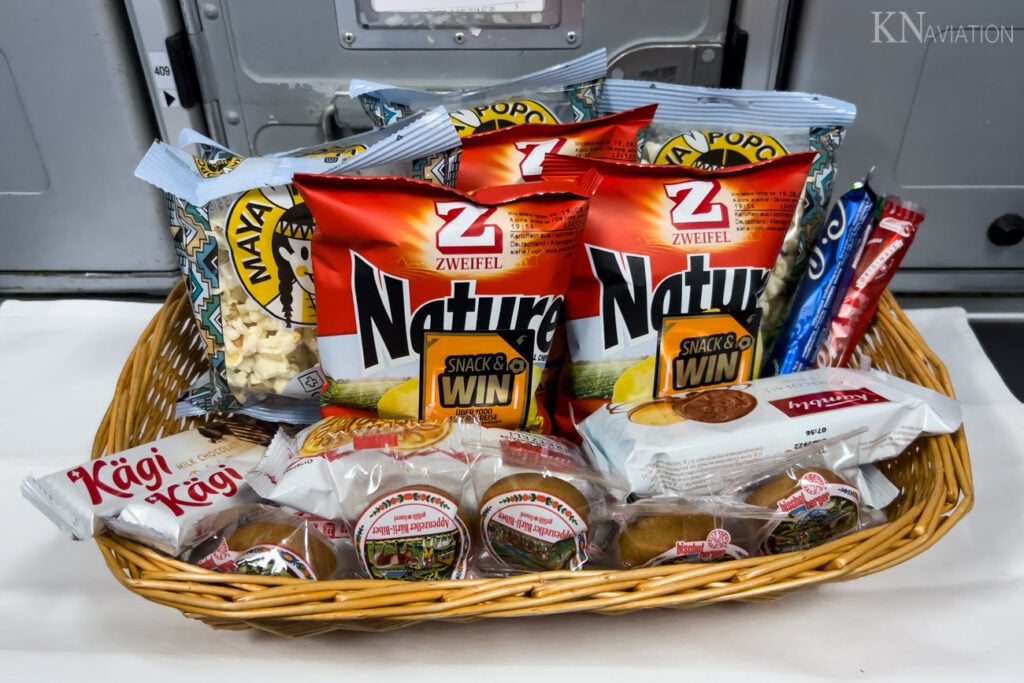 Swiss Long-Haul Business Class Mid-Flight Snacks