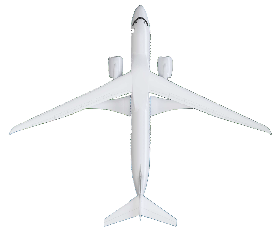 NASA Image Showing Top View of X-66. | Image: NASA