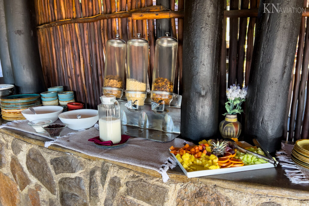 Umkumbe River Lodge Breakfast