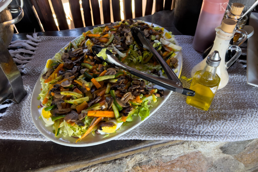 Umkumbe River Lodge Lunch