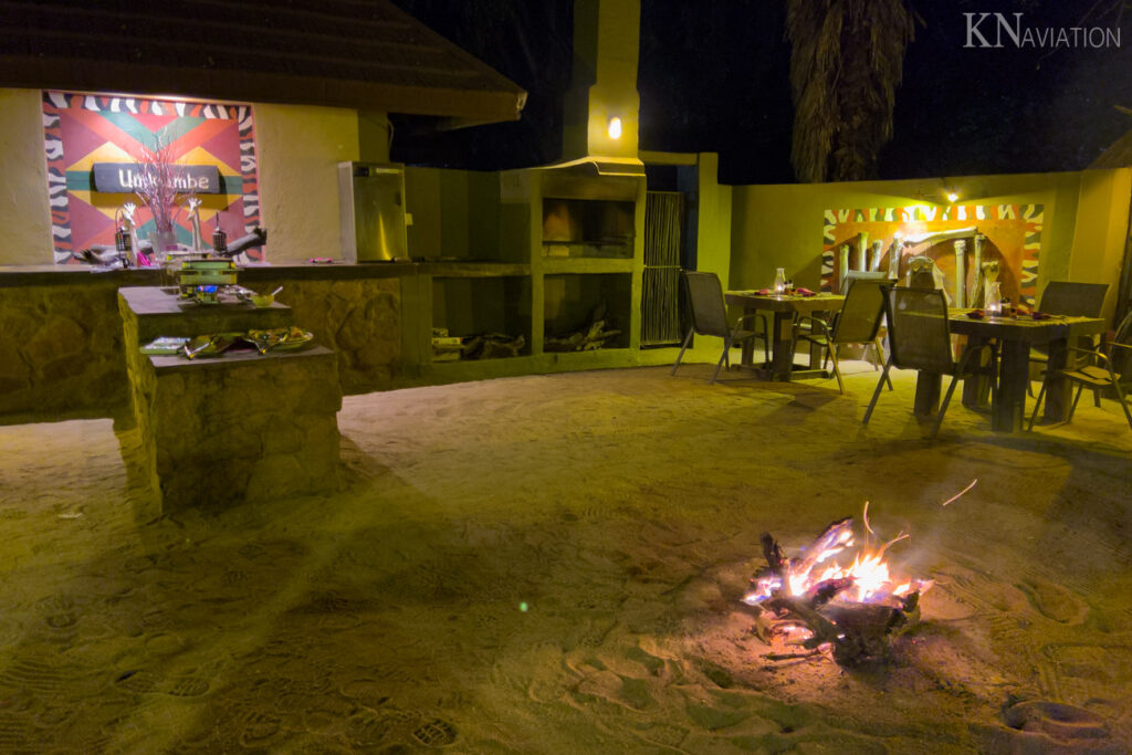 Umkumbe River Lodge Dinner